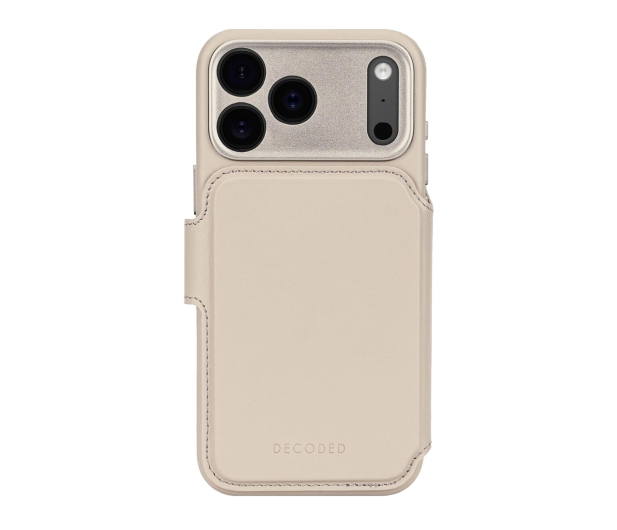 Decoded Leather Detachable Wallet, iPhone 17 Pro, Solid Clay - 1359083 - zdjęcie